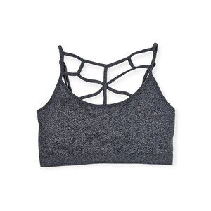 Zenana Outfitters On The Go Adjustable Bralette L/XL Charcoal